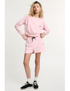 Short regular fit avec élastique et cordon de serrage s’il vous plaît
