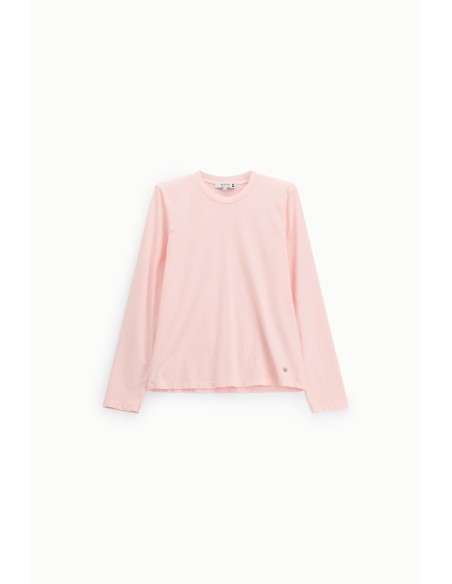 T-shirt met ronde hals Please