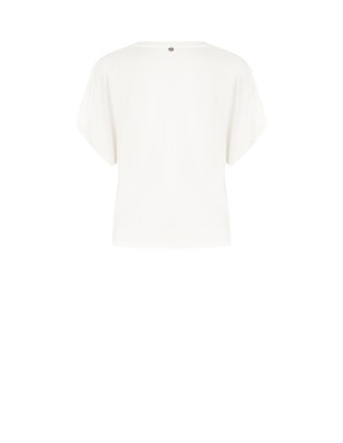 Ruimvallend en soepel T-shirt van viscose Rinascimento