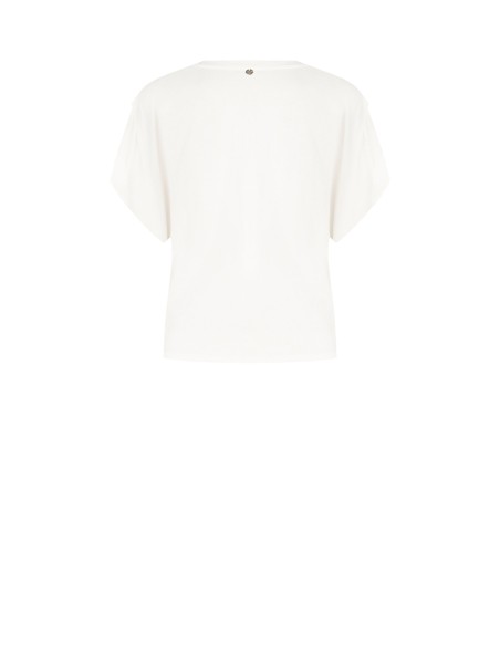 T-shirt ample et fluide en viscose Rinascimento