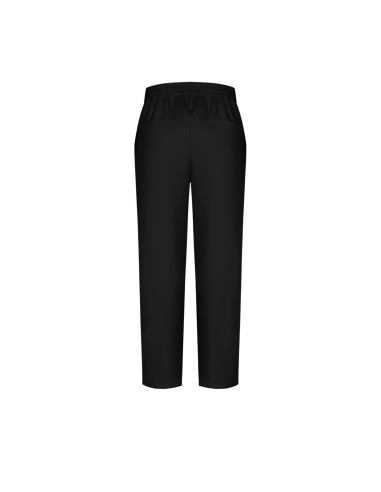 Pantalon cigarette en mélange de viscose avec nœud à la taille et élastique au dos Rinascimento