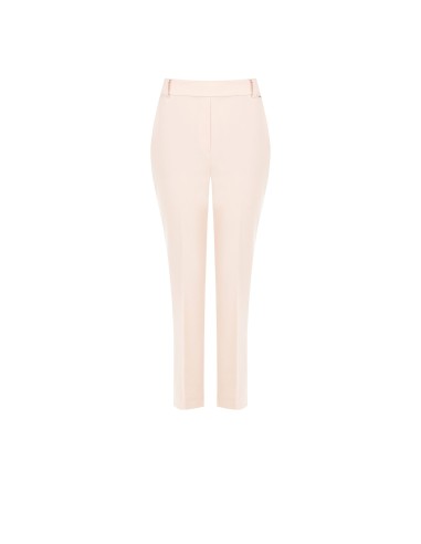 Pantalon droit en mélange de viscose avec élastique au dos Rinascimento