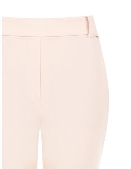 Pantalon droit en mélange de viscose avec élastique au dos Rinascimento