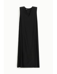 Robe longue à col V Dixie