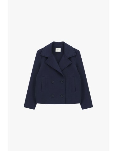 Blazer court croisé avec poches avant Dixie