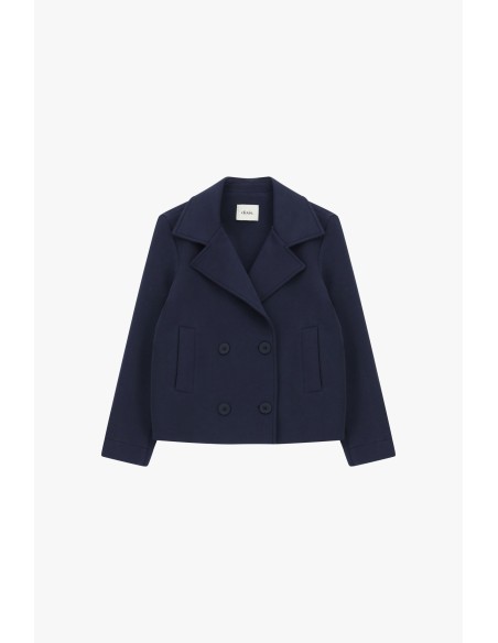 Blazer court croisé avec poches avant Dixie