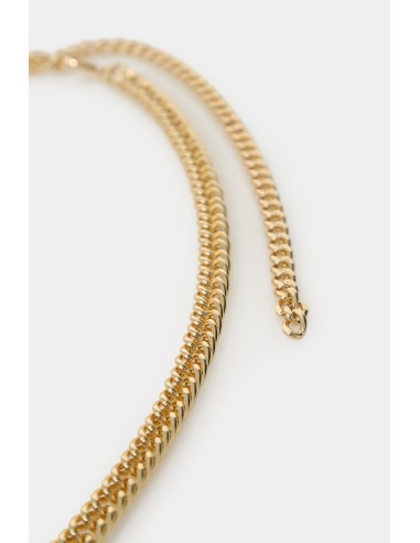 Collier chaîne réglable à maillons plats Dixie