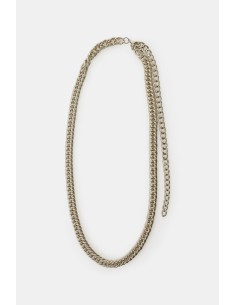 Collier chaîne réglable à maillons plats Dixie
