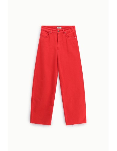 Dixie-jeans met wijde pijpen, vijf zakken en hoge taille