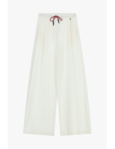 Palazzo-broek met elastische taille en trekkoord Dixie