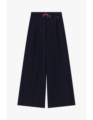 Palazzo-broek met elastische taille en trekkoord Dixie