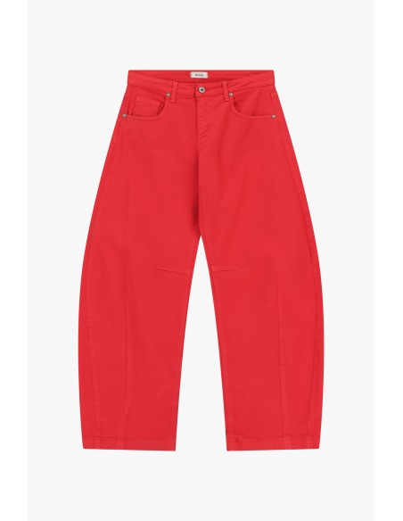 Pantalon Ampi cinq poches taille haute Dixie