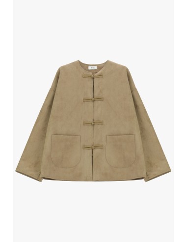 Veste-chemise avec fermeture orientale et poches plaquées Dixie