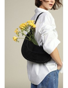 Sac hobo avec détails métalliques Dixie 2