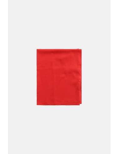 Foulard carré uni avec bord simple Veuillez plaire