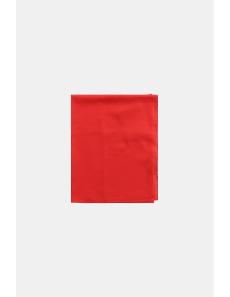 Foulard carré uni avec bord simple Veuillez plaire
