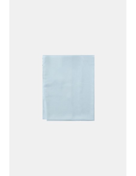 Foulard carré uni avec bord simple Veuillez plaire