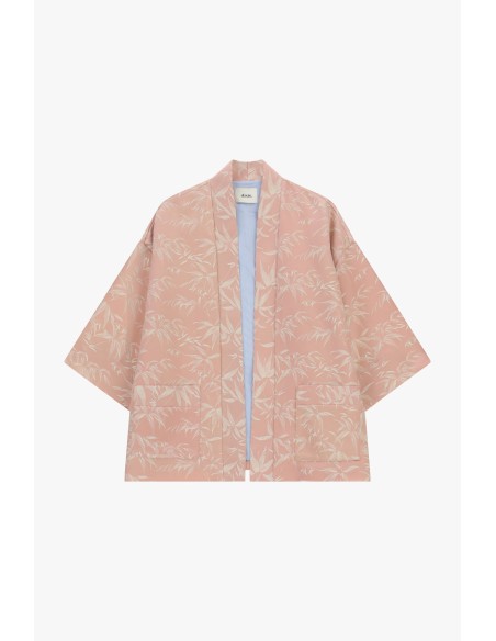 Veste chemise fantaisie surdimensionnée avec poches avant Dixie