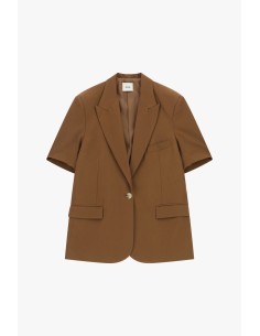 Blazer croisé à manches courtes avec poches à rabat Dixie 2