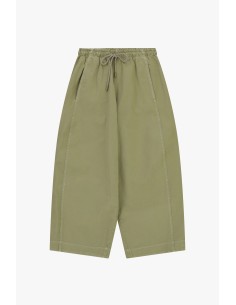 Pantalon palazzo cropped avec cordon de serrage élastiqué Dixie 2