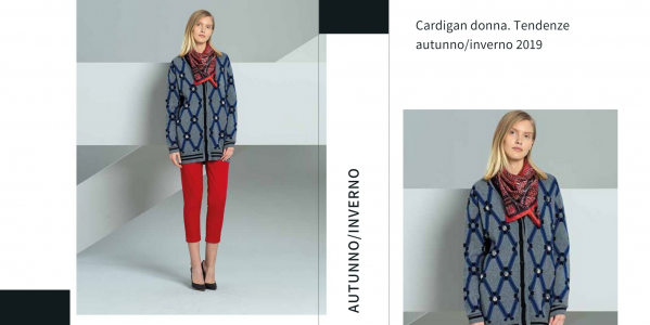 Cardigan femme. Tendances automne/hiver 2019
