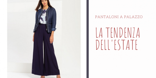 Palazzo pantalon pour l'été: l'air cool et glamour