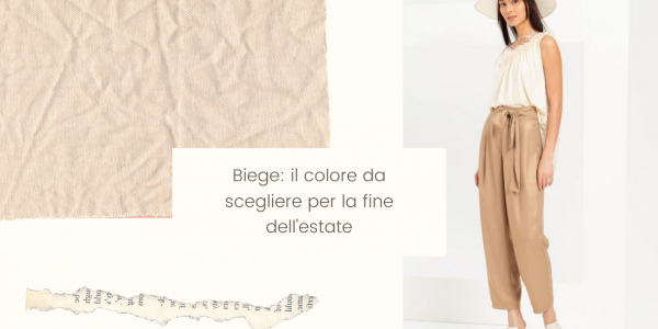 Tout beige, une couleur dédiée à la fin de l'été