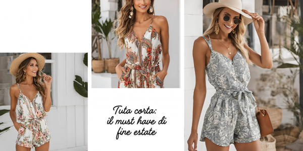 Korte jumpsuit: dé must-have voor het einde van de zomer om elk fashiondrama op te lossen
